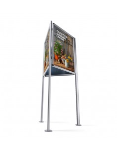 Trójstronny stojak na plakaty Triboard